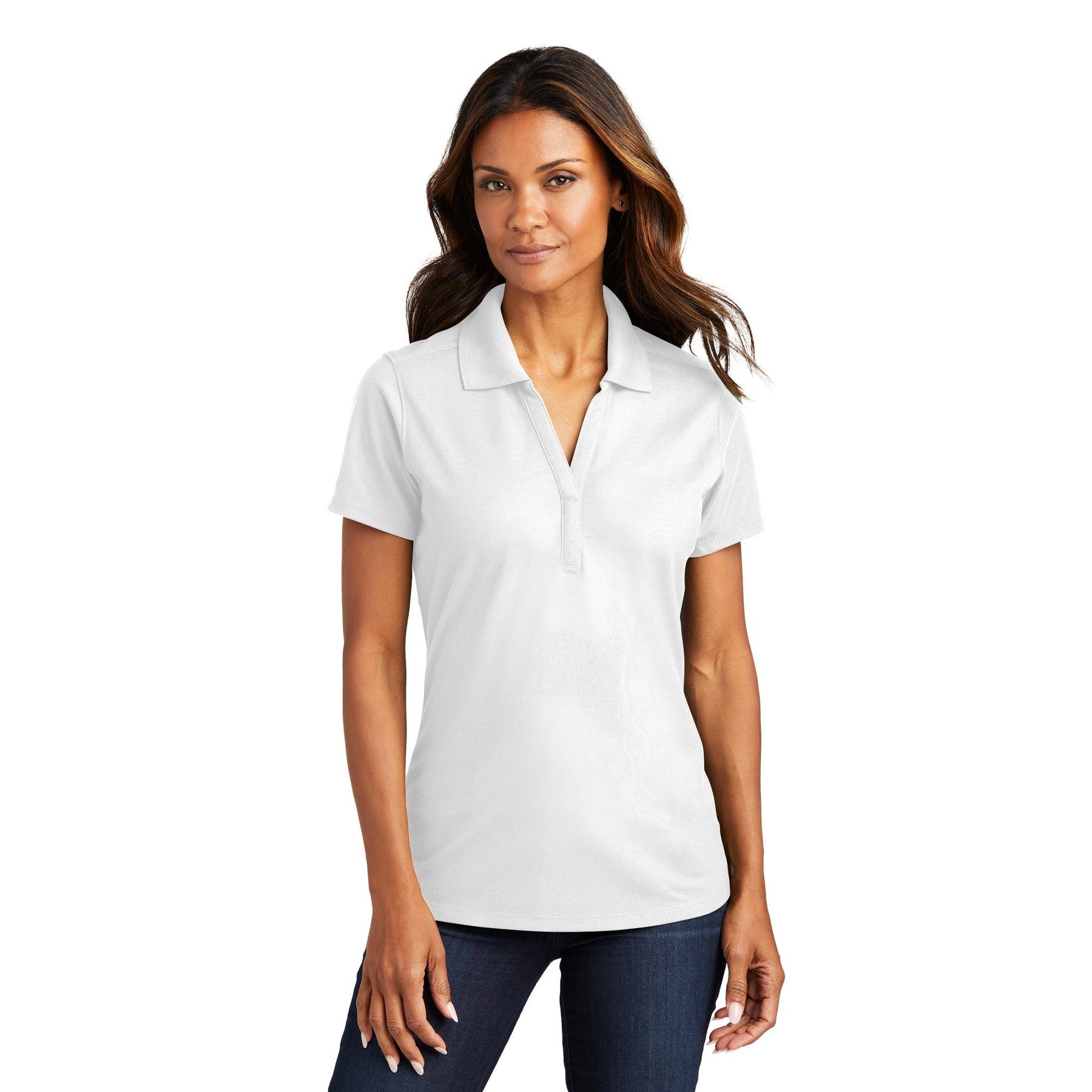 Port Authority-Port Authority ® Women's EZPerformance ™ Pique Polo. LK600-MedTech-12